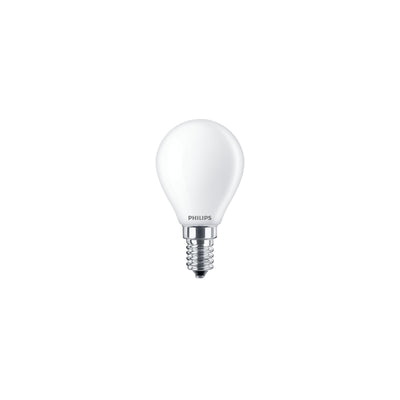 Philips CorePro LEDLuster P45 E14 2.2W 2700K 250 lúmenes bombilla mate no regulable blanco cálido
