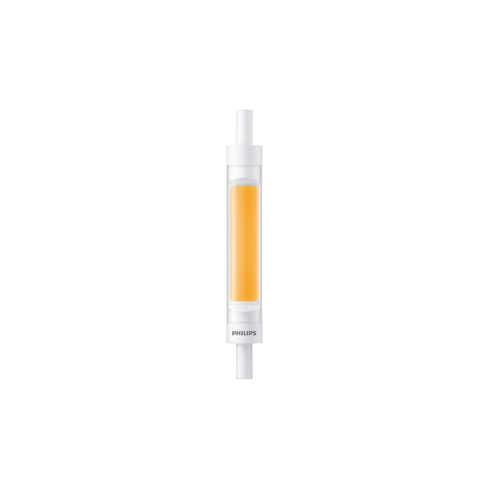 Philips CorePro R7S LED 118mm 7.2W 3000K 810 lumens linear lamp 220-240V Clear