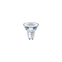 Philips CorePro LEDspot GU10 4.6W reemplaza 50W, 3000K blanco cálido, 370 lúmenes, haz de 36°, no regulable
