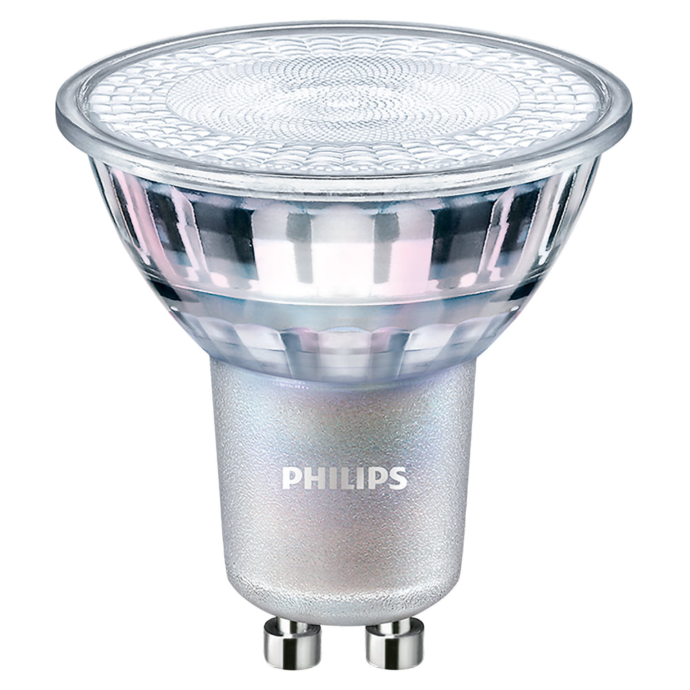 Foco Philips LED GU10 4.9W 3000K 365 lúmenes CRI 90 regulable haz de 36° PAR16