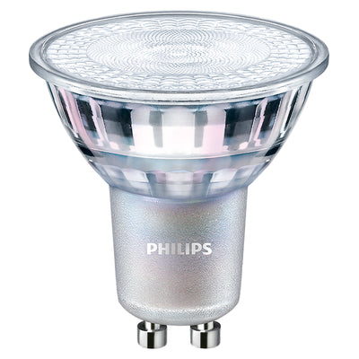 Foco Philips LED GU10 4.9W 3000K 365 lúmenes CRI 90 regulable haz de 36° PAR16