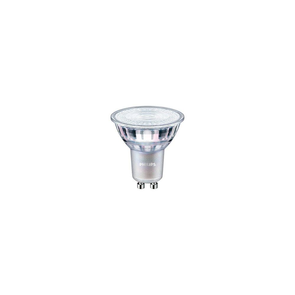 Philips foco LED GU10 4.8W 2700K 355 lúmenes 36° regulable 220-240V CRI90 Blanco Cálido