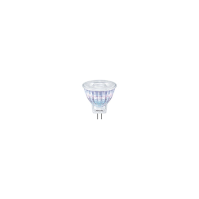 Philips CorePro LED spot GU4 MR11 2.3W 2700K 184 lúmenes 36D Blanco Cálido no regulable 12V CE RoHS