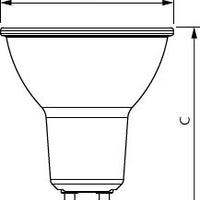 Philips CorePro LEDspot GU10 4.9W 3000K 460 lúmenes 36° bombilla LED no regulable 220-240V