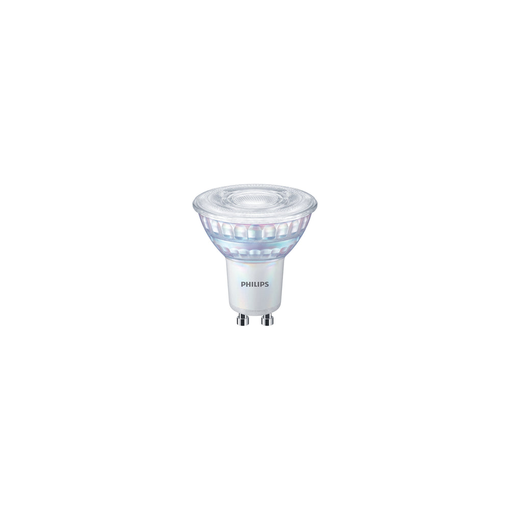 Philips CorePro LEDspot GU10 4W 50W equivalent 2700K dimmable 36° warm white spotlight 345 lumens