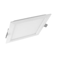 Ledvance Downlight Slim Square 6W 3000K Warm White Recessed Ceiling LED IP20 420 lumens White Finish