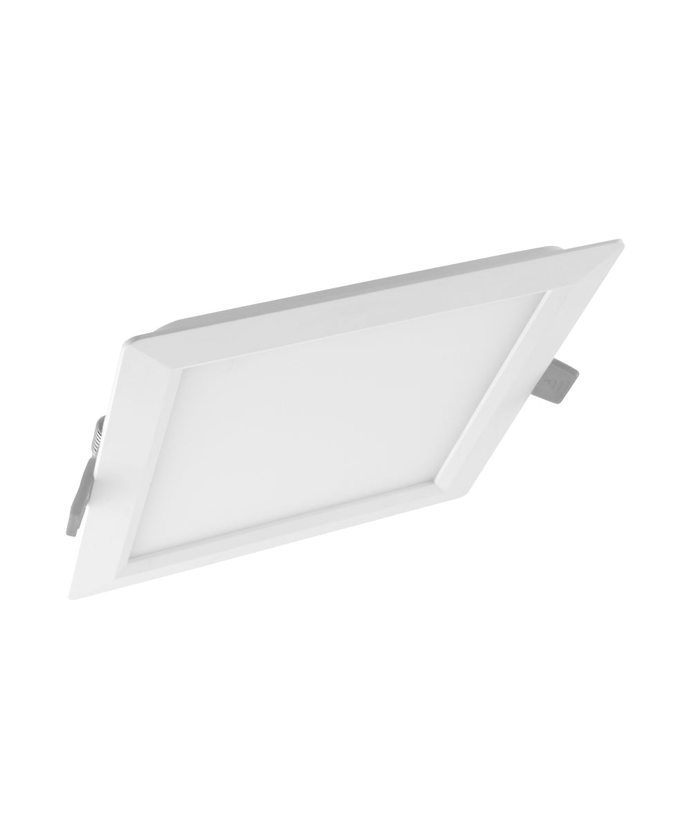 Ledvance Downlight Slim Square 6W 3000K Warm White Recessed Ceiling LED IP20 420 lumens White Finish