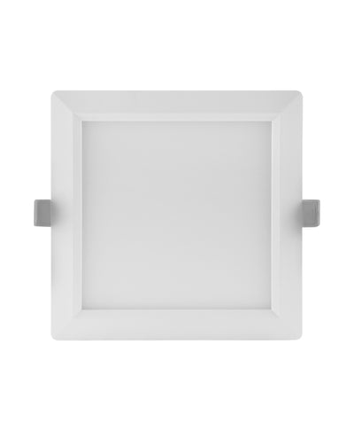 Ledvance Downlight Slim Square 6W 3000K Blanco Cálido Empotrable en Techo LED IP20 420 lúmenes Acabado Blanco