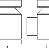 Ledvance ENDURA Style Aplique de Pared LED Cilíndrico 6W 3000K IP44 Acero Inoxidable Para Exterior Montaje en Superficie
