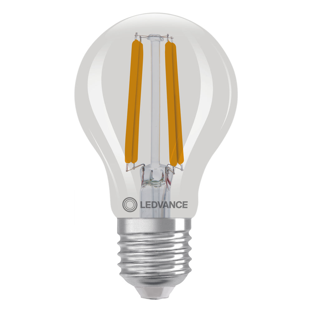 Ledvance LED Classic A E27 bulb 2.2W 2700K dimmable 470 lumens clear glass 40W equivalent warm white
