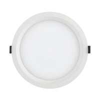 Ledvance Downlight LED 200mm 20W/25W/30W 3000K/4000K 2400-3600 lúmenes CRI 90 IP44/IP20 Aluminio blanco