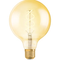 Ledvance Vintage 1906 LED Globo Clásico E27 4W 2000K Vidrio Dorado 300 lúmenes IP20 Luz Cálida de Confort