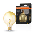 Ledvance Vintage 1906 Globo LED 6.5W E27 2400K Bombilla de Vidrio Dorado 720 lúmenes 220-240V IP20 124mm