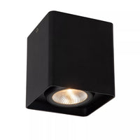 Lucide LEEDS luz de techo LED para exteriores 1x9W 2700K IP54 negro