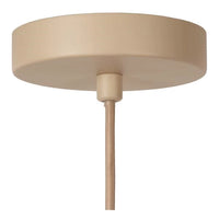 Lámpara colgante LED Lucide CORINA Ø50cm, E27, regulable, 40W, 230V, altura ajustable, diseño moderno color crema
