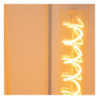 Lucide CORINA lámpara de mesa LED, 3xE27, regulable, pantalla de tela ajustable, 185cm iluminación interior color crema
