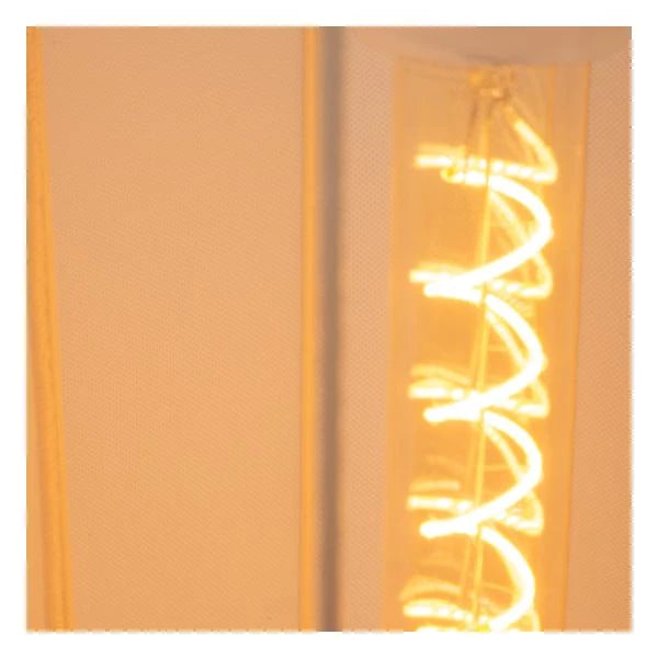 Lucide CORINA lámpara de mesa LED, 3xE27, regulable, pantalla de tela ajustable, 185cm iluminación interior color crema