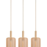 Lucide CORINA lámpara de mesa LED, 3xE27, regulable, pantalla de tela ajustable, 185cm iluminación interior color crema