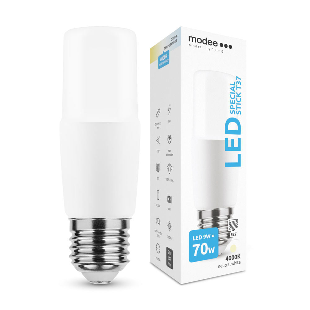 Lámpara LED Tsong E27 10.5W 3000K blanco cálido, IP20 CRI 80, reemplaza 1250W, certificada CE RoHS