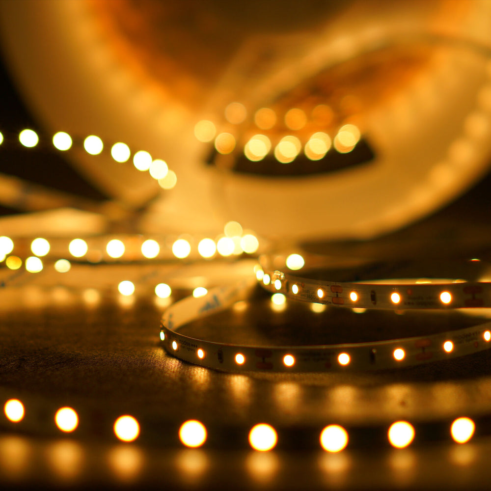 Modee tira LED silicona 12V 4.8W/m 60LED/m 2700K 540 lúmenes/m CRI 90 IP65 8mm rollo 5m