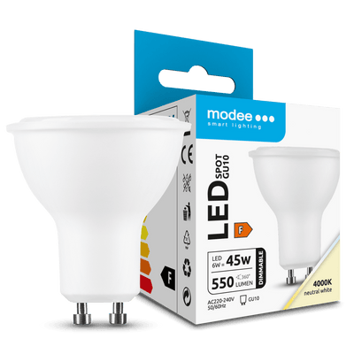 Lámpara LED Modee E27 10.5W 3000K blanco cálido 1521 lúmenes CRI 80 IP20 CE RoHS sin parpadeo