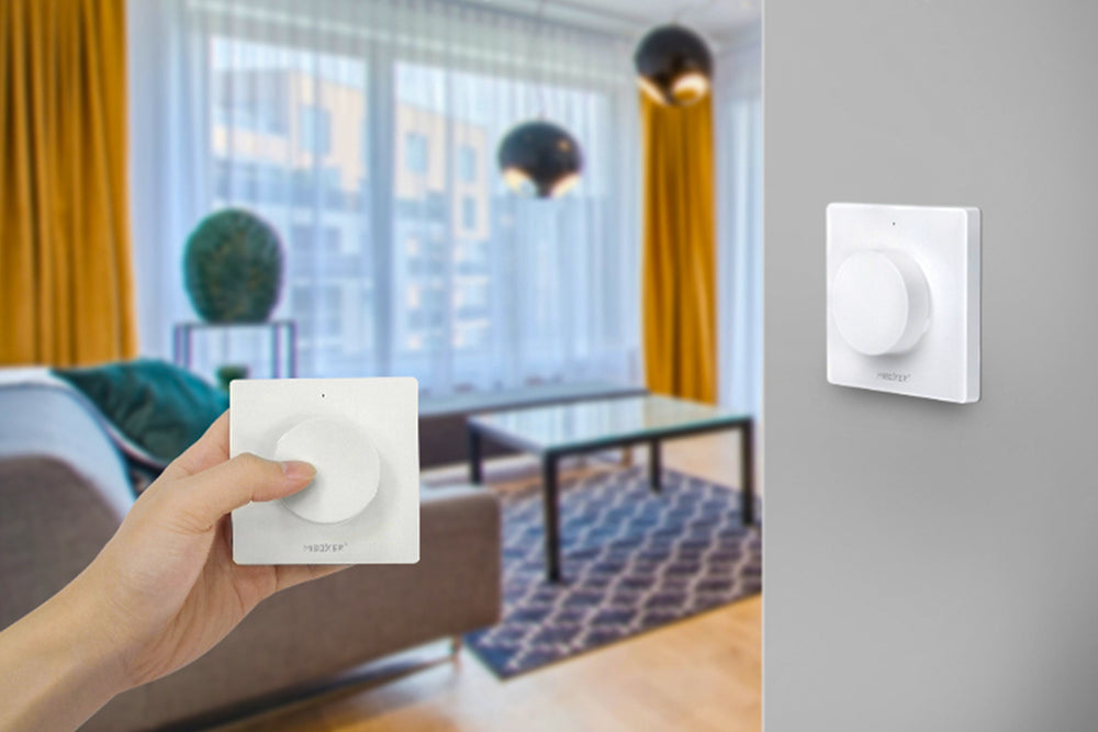 Regulador de pared LED inalámbrico Tsong CCT Negro, IP20, 220-240V, certificado CE RoHS
