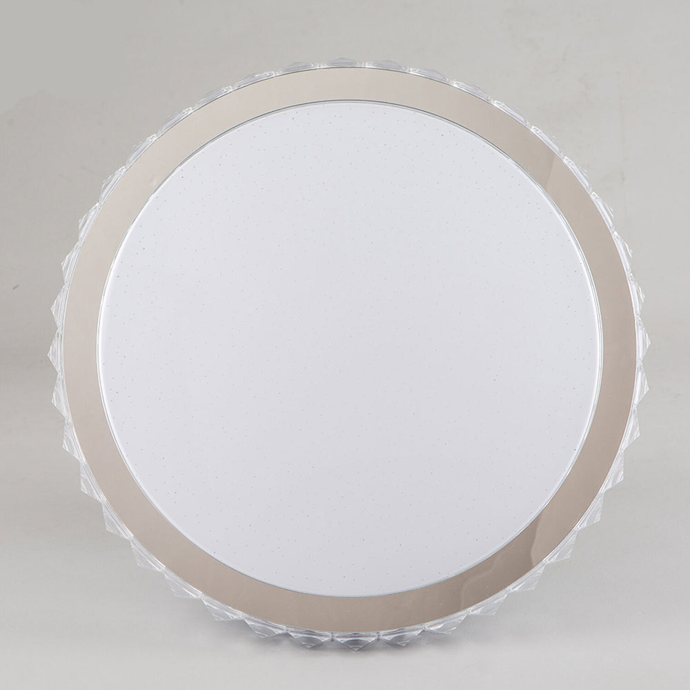 Lámpara LED de techo Modee 96W 3CCT regulable 9120 lúmenes Ø510mm aluminio-plástico IP20 vidrio esmerilado