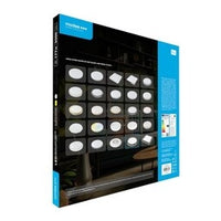 Lámpara de techo LED Modee redonda Negra 22W 3000 lúmenes 4000K D420x28mm