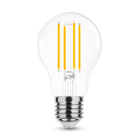 Modee LED Filament Bulb A60 8W E27 4000K 1055 lumens 360° Dimmable Glass IP20