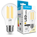 Bombilla Filamento LED Modee A60 8W E27 4000K 1055 lúmenes 360° Regulable Vidrio IP20