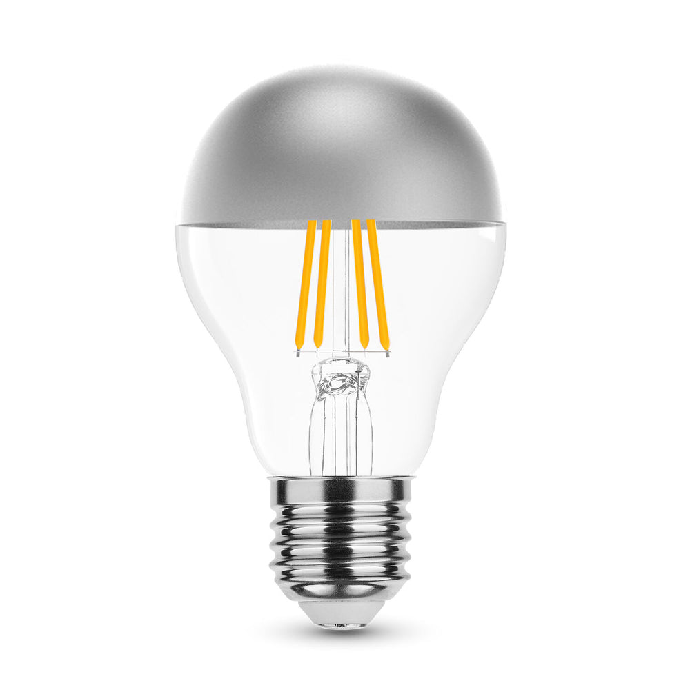 Bombilla de Filamento LED Modee A60 E27 4W 2700K 400 lúmenes 320° Vidrio con Tope Plateado No Regulable