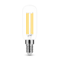 Modee Bombilla LED Filamento T25 3.5W E14 2700K 350 lúmenes 360° Varilla de Vidrio No Regulable