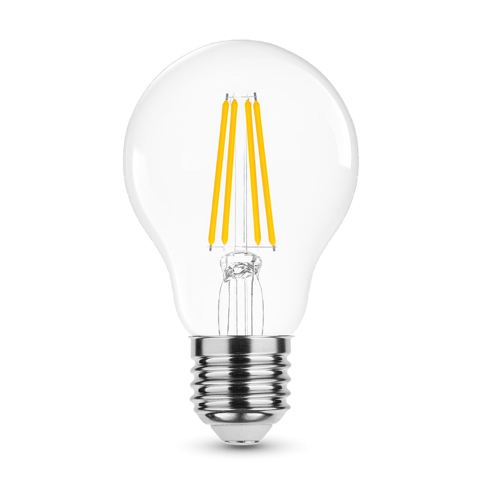 Modee LED Filament Globe A60 4W E27 4000K 470 lumens 360° Glass Bulb IP20 CRI 80