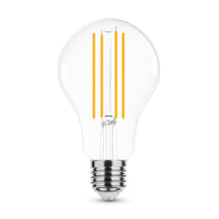 Modee LED Filamento Globo A70 15W E27 2700K 2000 lúmenes 360° regulable bombilla de vidrio IP20