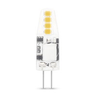 Bombilla LED G4 de silicona Modee 1.8W 12V AC/DC 4000K 180 lúmenes no regulable luz puntual IP20