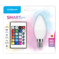 Modee LED Smart Candle C35 4.9W E14 RGB+W 4000K 470 lumens 200° Remote Dimmable IP20