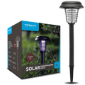 Lámpara Solar LED Modee con Estaca 40cm con Mata Mosquitos, Lámpara Plástica para Exteriores IP44 7800-11000K
