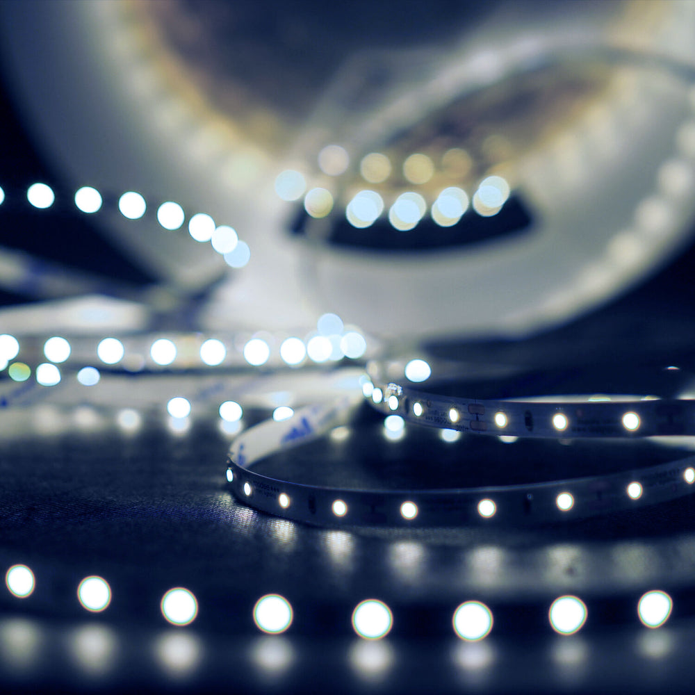 Tira LED Modee de silicona 12V 4.8W/m 60LED/m 540 lúmenes/m IP65 6000K CRI 90 rollo de 5m