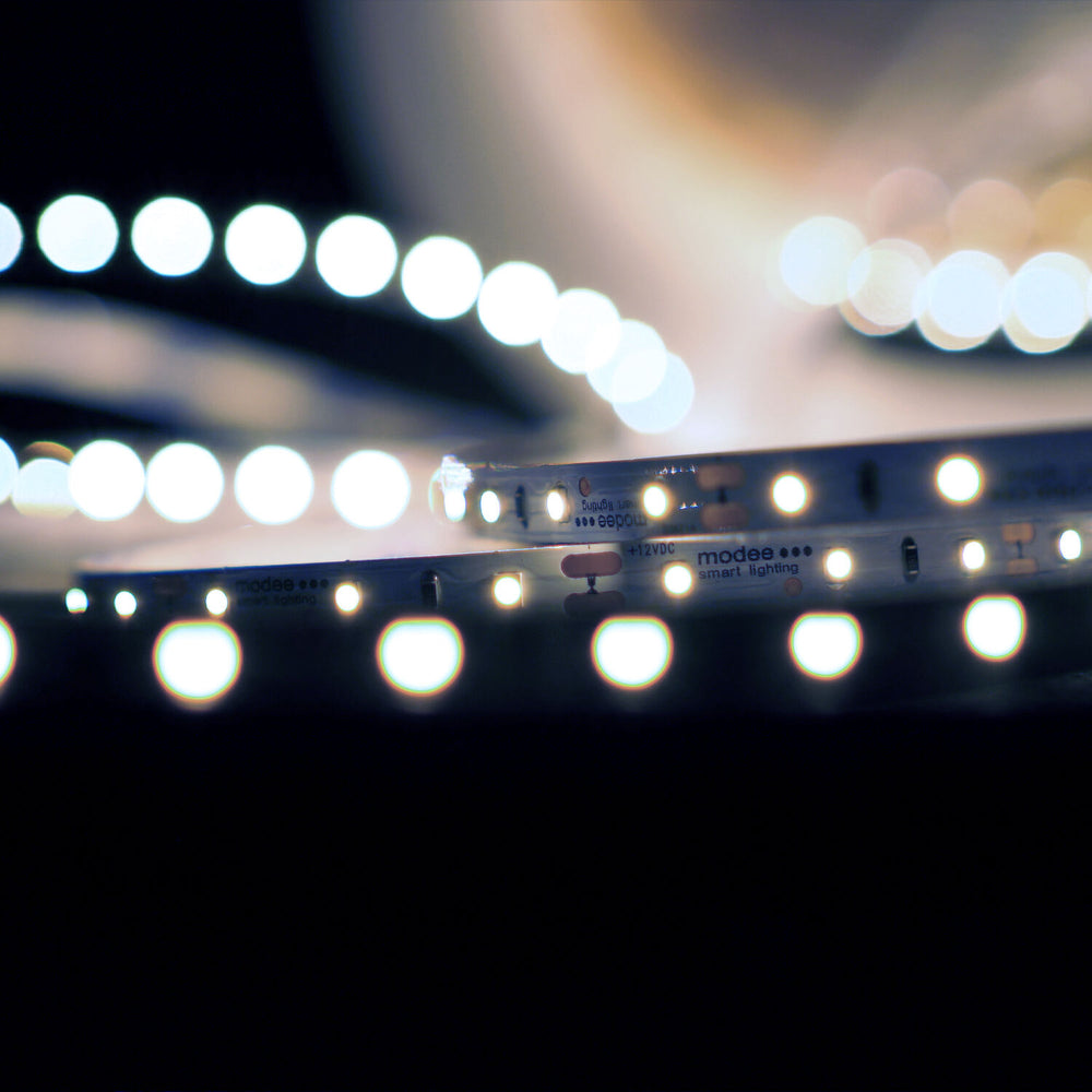 Tira LED Modee de silicona 12V 4.8W/m 60LED/m 540 lúmenes/m IP65 6000K CRI 90 rollo de 5m