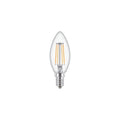 Philips CorePro Vela LED E14 4.3W 2700K Transparente B35 470 lúmenes no regulable luz blanca cálida