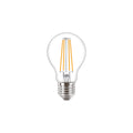 Bombilla Philips CorePro LED 7W equivale a 60W E27 A60 2700K Blanco Cálido Transparente 806 lúmenes no regulable