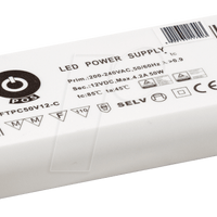 Fuente de alimentación LED GLP 12V 50W 4.2A IP67 impermeable para iluminación de baja tensión confiable