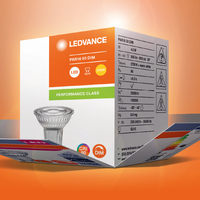 Reflector Spot LED Performance GU10 PAR16 4.5W 350 lúmenes 2700K 36D regulable reemplaza 50W