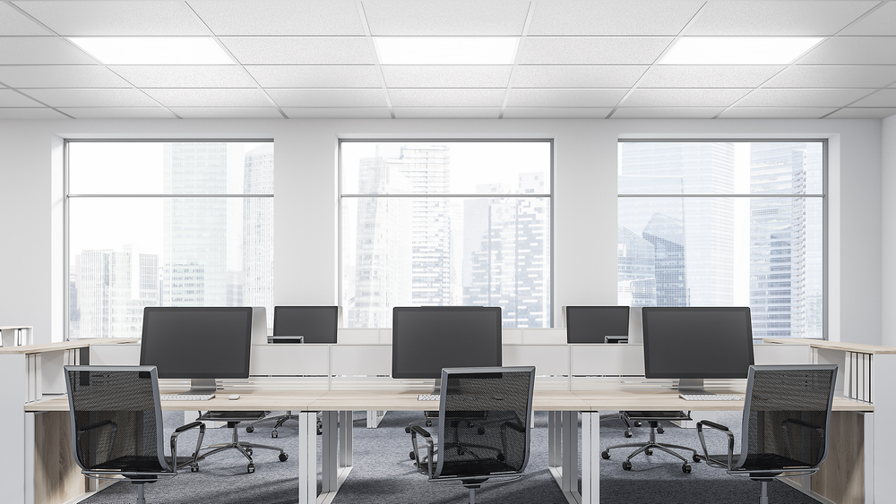 Panel LED Philips 32W 4000K 3200 lúmenes 220-240V IP20 UGR22 CRI80 595x595mm Blanco