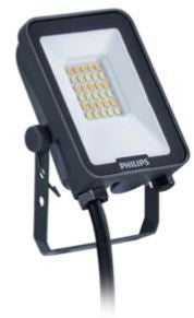 Philips Ledinaire All-in proyector LED 10W 3000K 4000K 6500K 1200 lúmenes IP65 IK07 Gris iluminación exterior