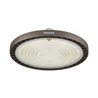 Philips Ledinaire Highbay LED 168W 20500 lúmenes 4000K IP65 IK06 Haz Ancho Carcasa de Aluminio Fundido a Presión Gris