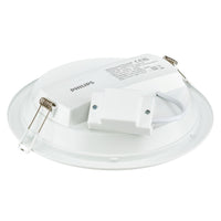 Philips Downlight LED 12W 1200 lúmenes 3000K 220-240V 110° Redondo Blanco IP20/IP44 Ø175mm corte 150mm