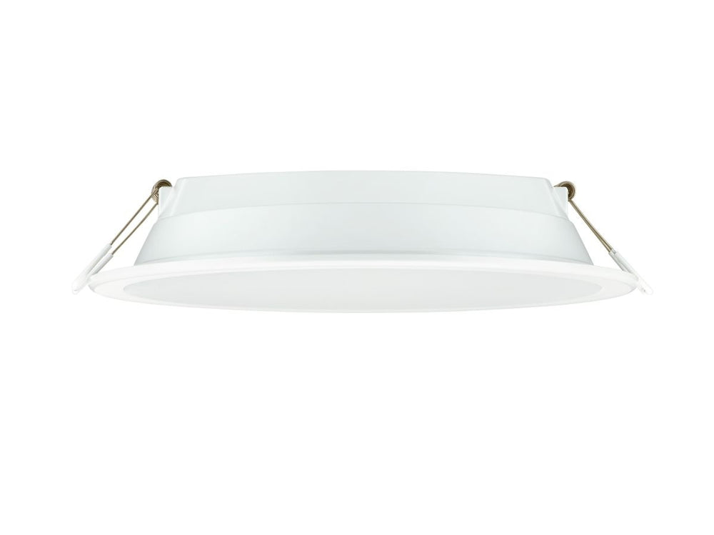 Philips Downlight LED 12W 1200 lúmenes 3000K 220-240V 110° Redondo Blanco IP20/IP44 Ø175mm corte 150mm