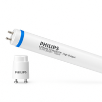 Philips MAS LEDtube 1200mm T8 12.5W 3000K 2000 lúmenes G13 Opal 220-240V CRI 80 160° CE RoHS