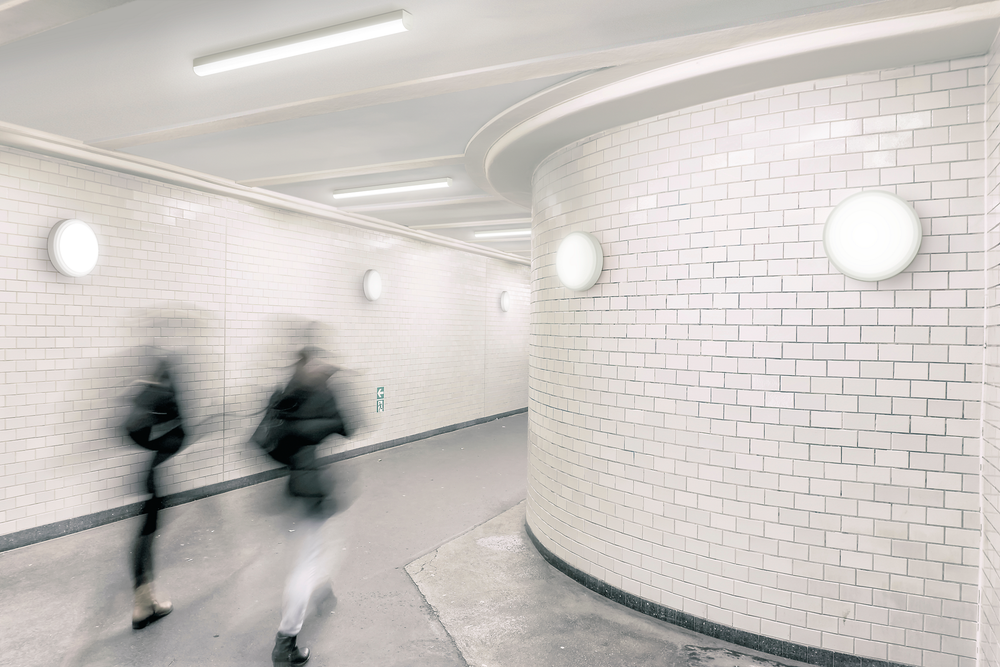 Aplique de pared LED Philips WL070V IP65 IK08 11W-17W 1100-1700 lúmenes 3000K-4000K Blanco 285mm